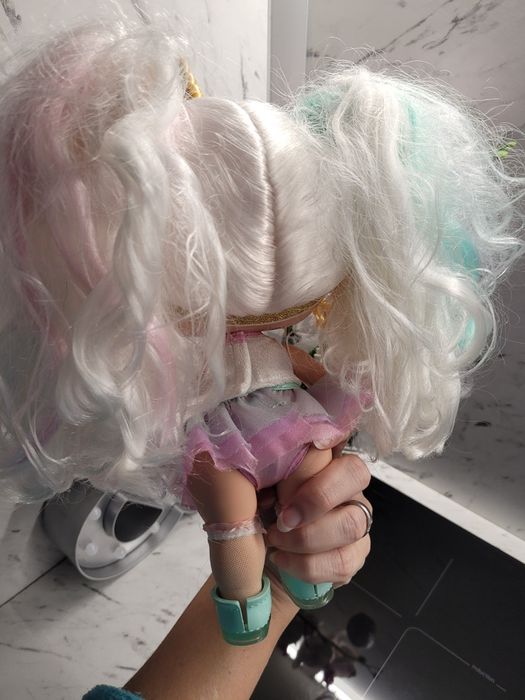 Papusa Big Baby Hair Doll 28 cm