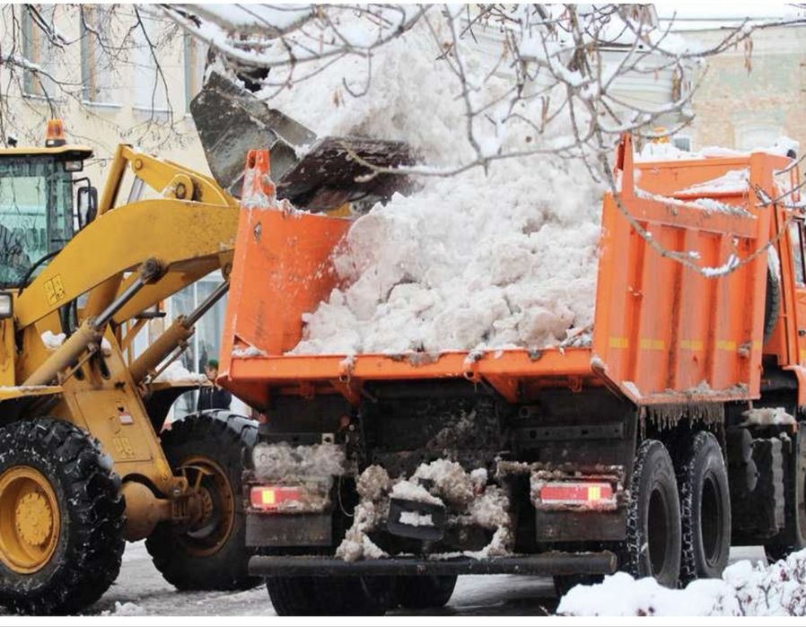 Вывоз снега, чиська территории, вывоз мусора