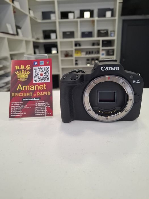 Canon Eos R50 + Obiectiv 18-45mm Amanet BKG