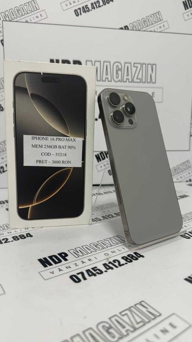 NDP Amanet NON-STOP Sos. Giurgiului 119 IPHONE 16 PRO MAX (55218)
