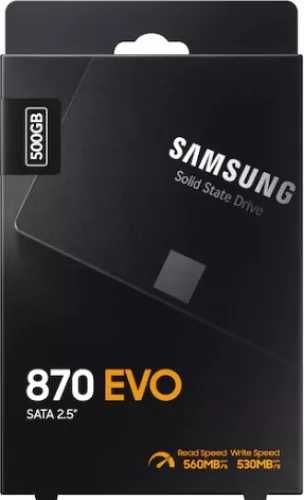 SSD 500GB Samsung 870 EVO SATA-III 2.5 inch MZ-77E500B/EU Nou Sigilat