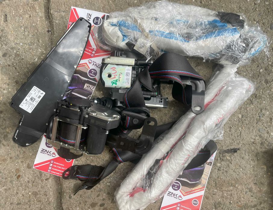 BMW seria 4 G22 M4 G82 set centuri de siguranta - kit airbag cortina