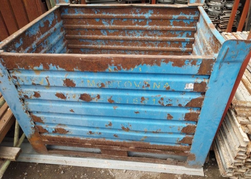 Box paleti metalici