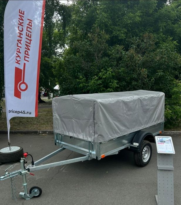 Прицепы к легковым авто усиленные