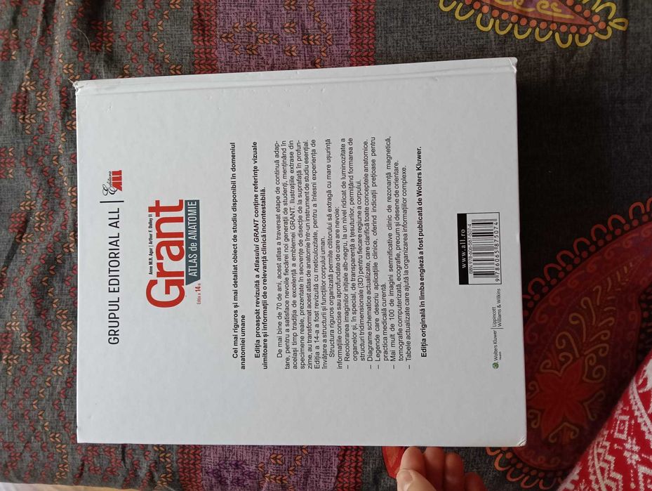 Atals de anatomie Grant, ediția a 14-a