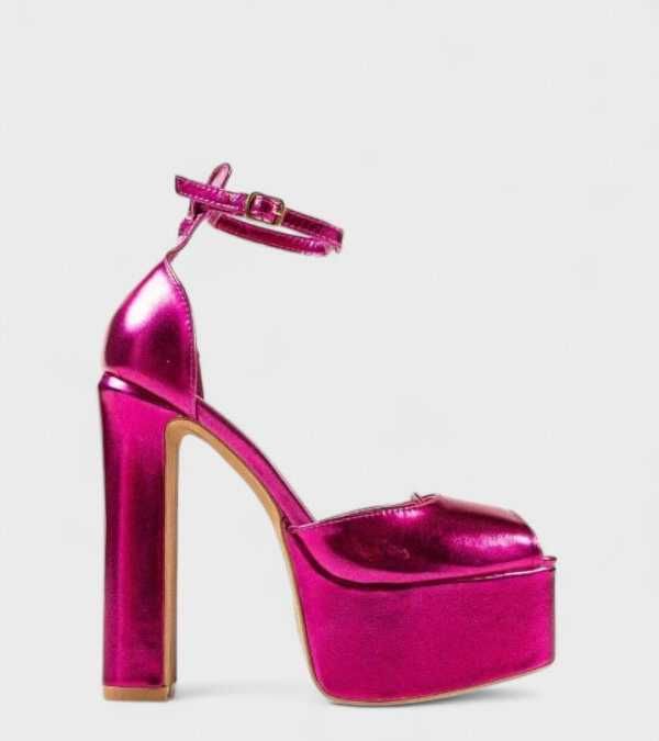 Дамски елегантни обувки на висок ток