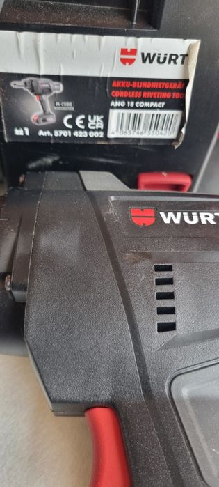 Pistol Popnituri Wurth CUBE ANG 18 Compact