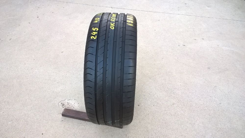 O anvelopa de vara 245 40 19 fulda sport control 2 profil 7,5 mm