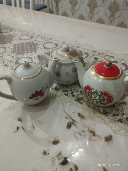 Чайники из времён СССР.Б/У