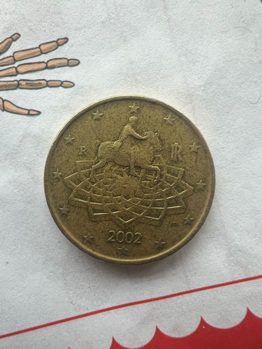 Vând 50eurocenti an 2002 Italia