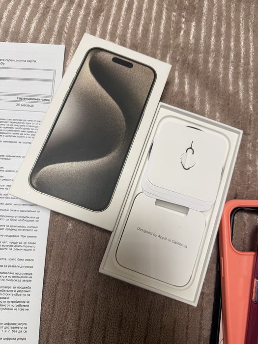 Iphone 15 pro-256 gb,без забележки