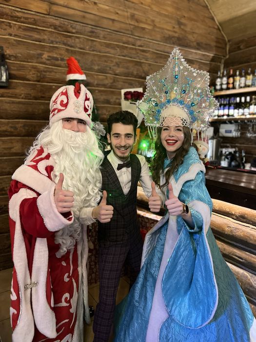 Дед Мороз и Снегурочка в Караганде