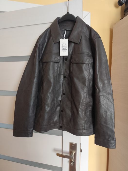 Jacheta   barbati piele eco