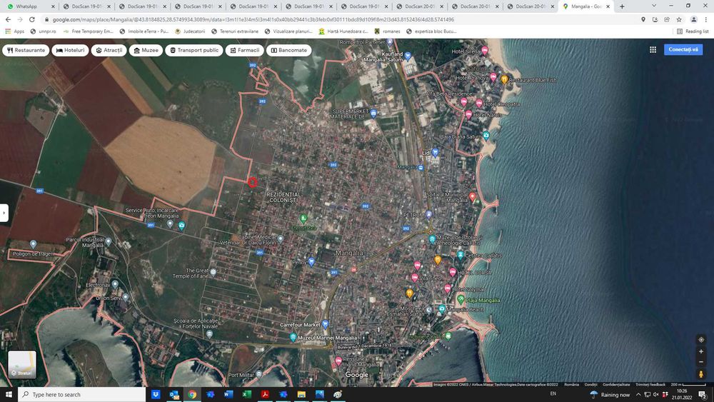 Teren intravilan MANGALIA - LICITATIE