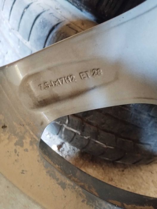 Jante Audi, Ford, Skoda, VW, Seat, aliaj 17 5x112