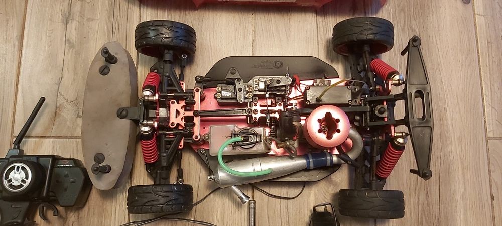 Mașinuța automodel rc nitro 1/8