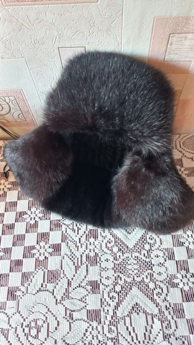 Мужская сурковая ушанка 15000тг.