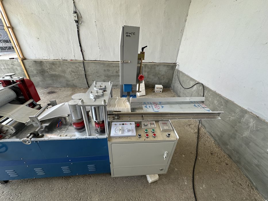 Salfetka ishlab chiqarish uskunasi