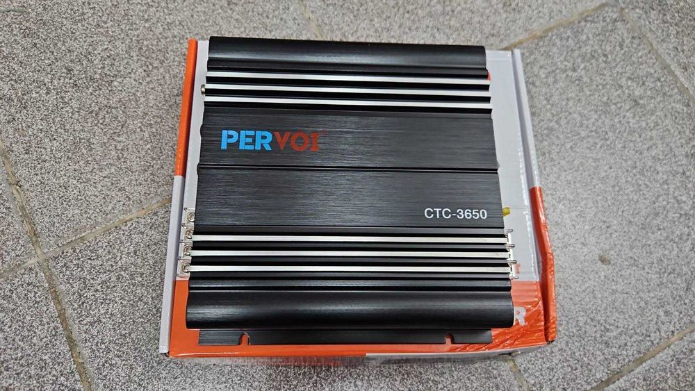 PerVoi CTC-3650 двуканален субуфер за автомобил MOSFET 2400W / автомобилен аудио усилвател  2400 W (макс.) ясен звук