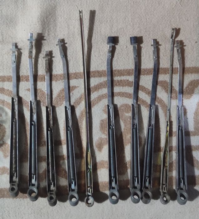 Дворник держатели металлические Зил 10шт. Рабочие годные