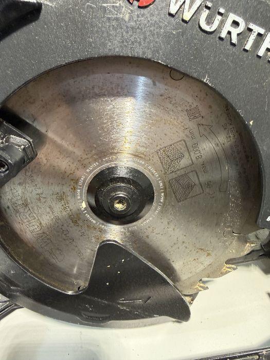 Circular taiat lemn Wurth  AHKS 18-68