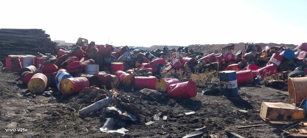 Бочки под масел б/у