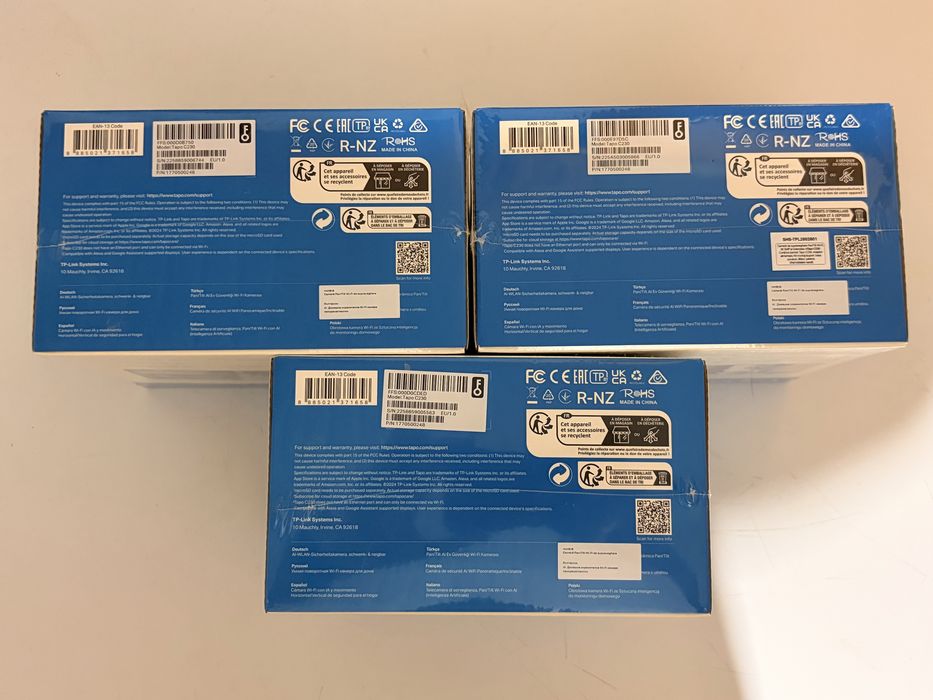 Pachet 3 camere Tapo C230