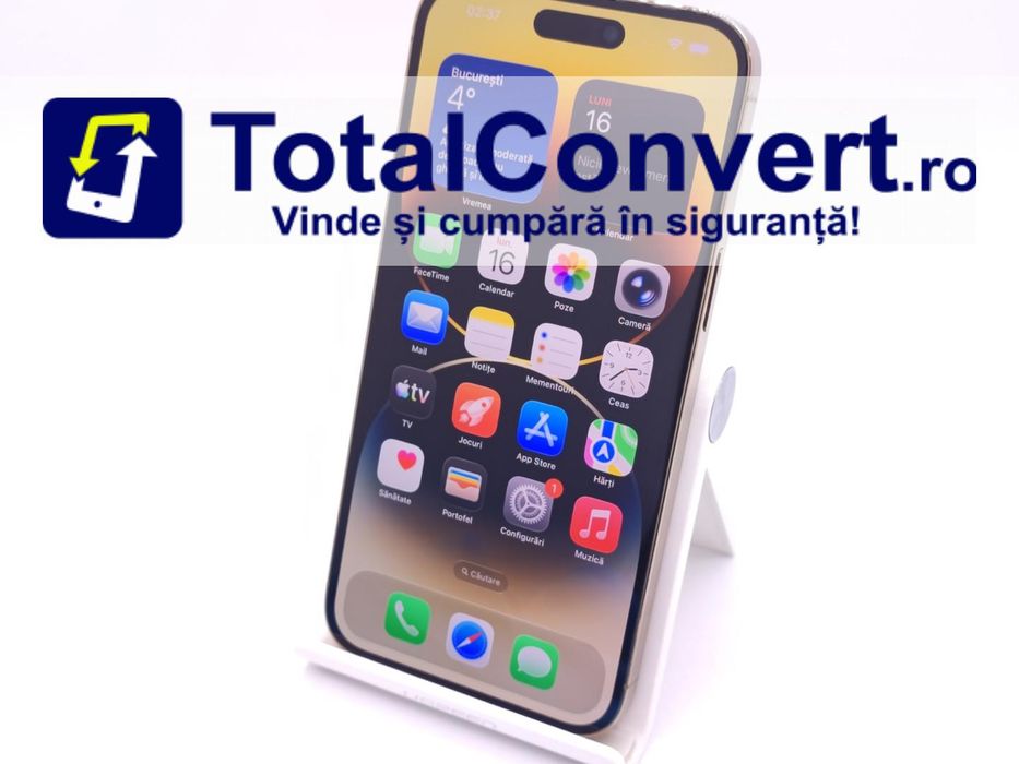 Apple iPhone 14 Pro Max 128GB Gold 6GB, Garantie 24 luni | #D91104