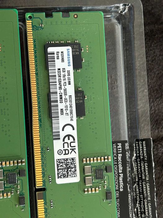 KIT DDR5 - Memorie/Memorii Samsung RAM (2x8) 16GB RAM DDR5 5600mhz