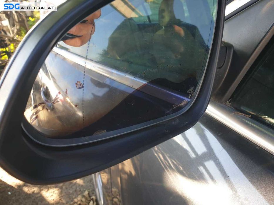 Oglinda Stanga Electrica cu Rabatare Pliere Opel Insignia A 2008 - 2017 Culoare Gri sobolan Z177 [Q5622]