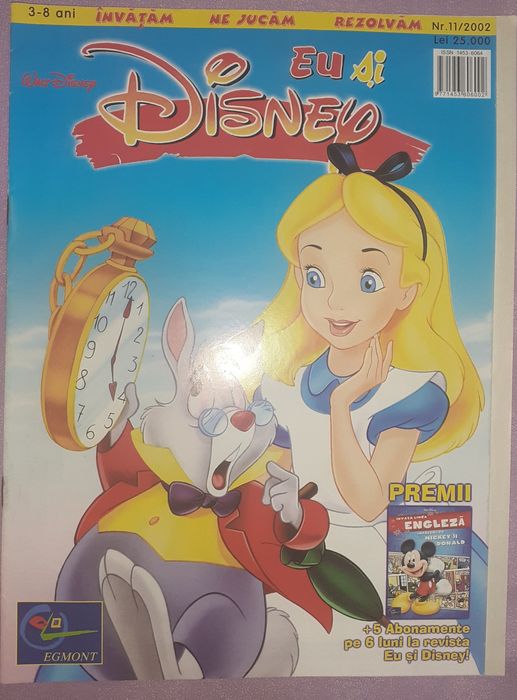 Diverse numere din revista Eu și Disney