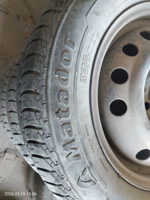 Р14 комплект колес стоял на опелье