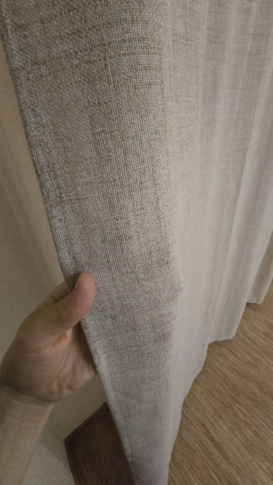 Продам шторы льняные