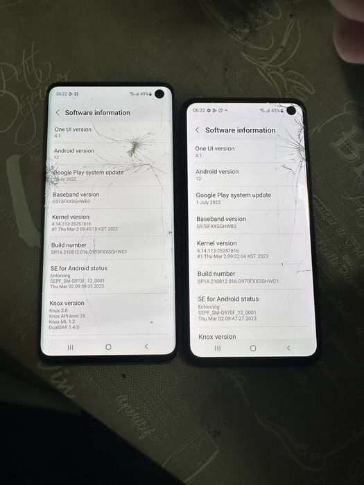 sams10/s10e 1288 fisurate touch