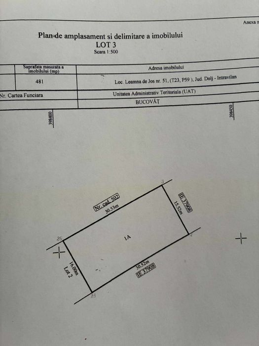 Teren de vanzare Leamna de Jos