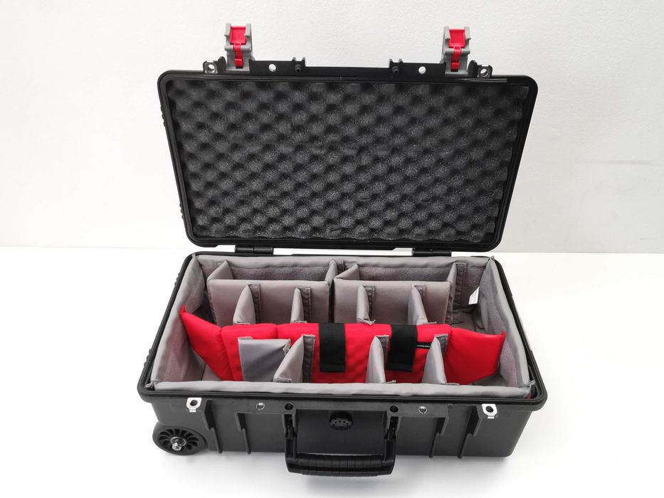 Manfrotto Pro Light Tough-55 с IP67 професионален фотографски твърд куфар на колелца