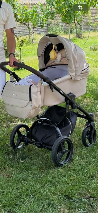 Бебешка количка bebetto luca pro  бежова
