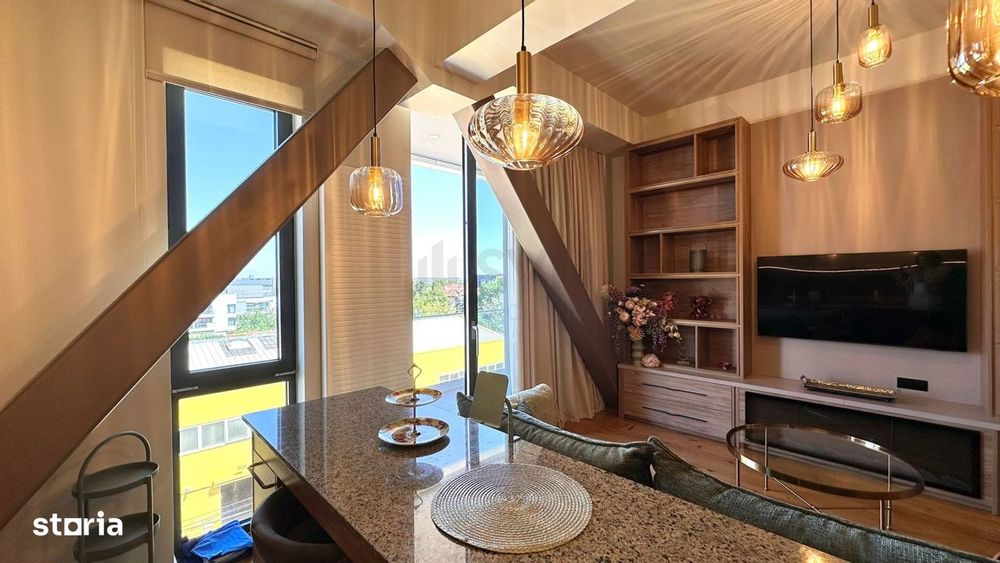 Apartament 2 camere complet mobilat Aviatiei metrou