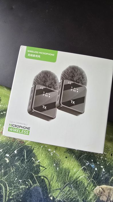 Петличка-микрофон двойная