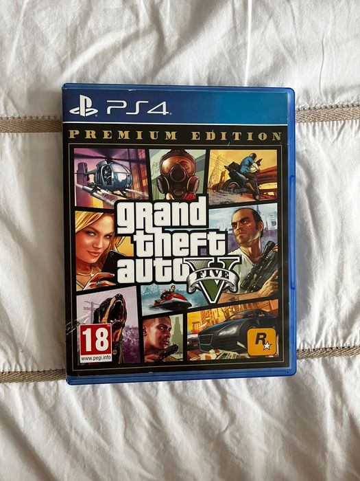 Диск GTA5 PlayStation 4