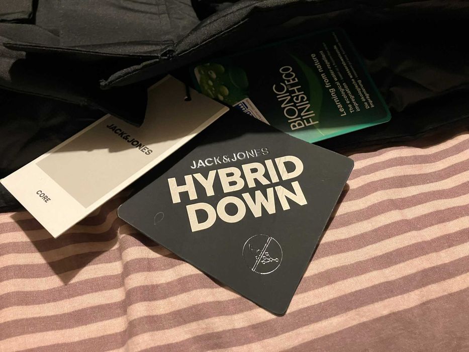 Намалено JACK & JONES Jcomeyland Hybrid Down Parka яке с качулка и пух