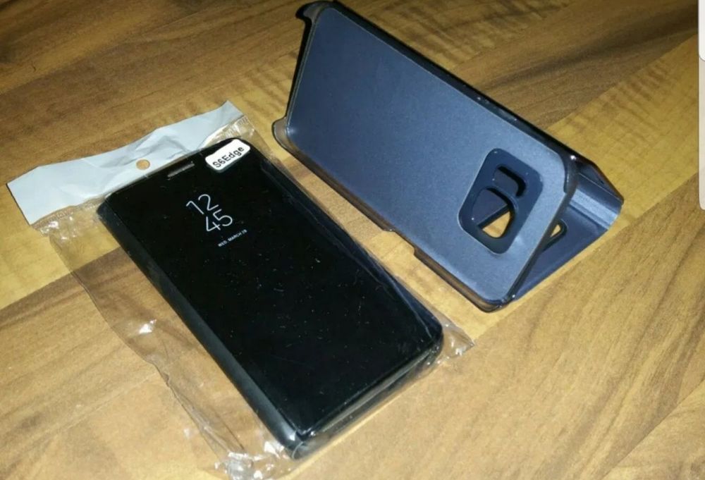 Husa flip oglinda tip clear view Samsung Note 9 S10 S10+ Plus