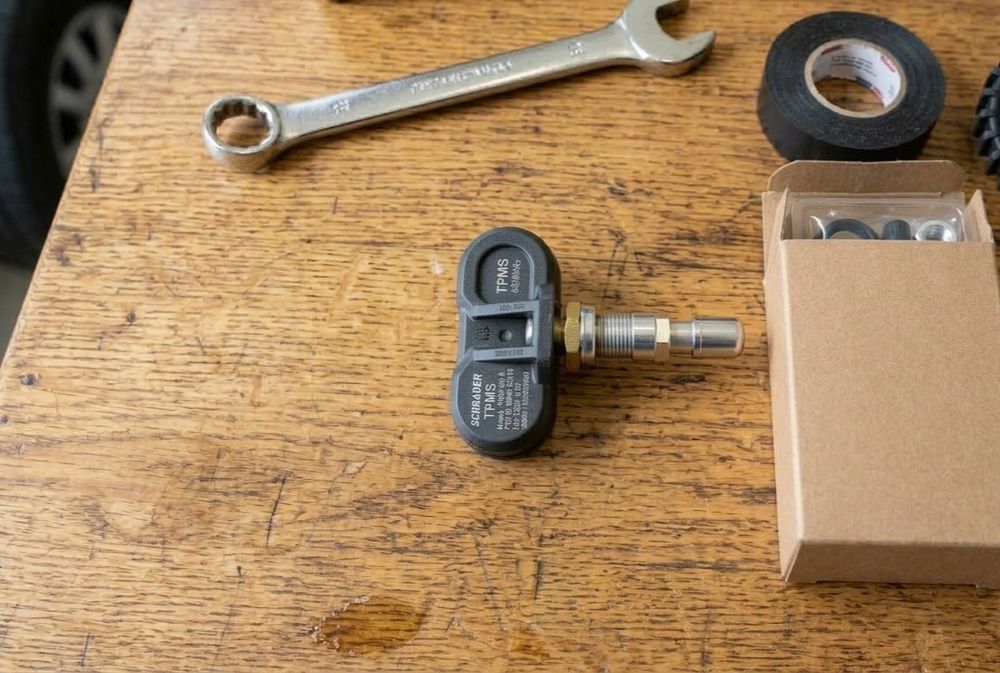 Датчики давления шин TPMS купить установка