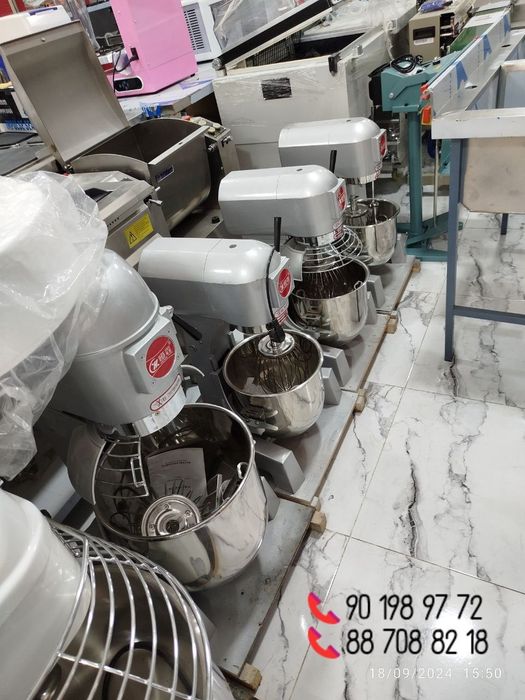 Mikser meshlaka 10 litr dan 60 litrgacha Professional  ajoyib tanlov