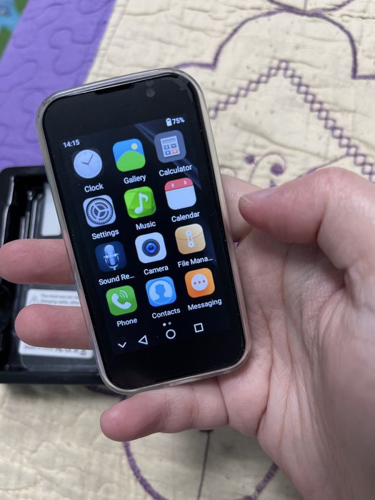 Мини смартфон, 3G WCDMA черен