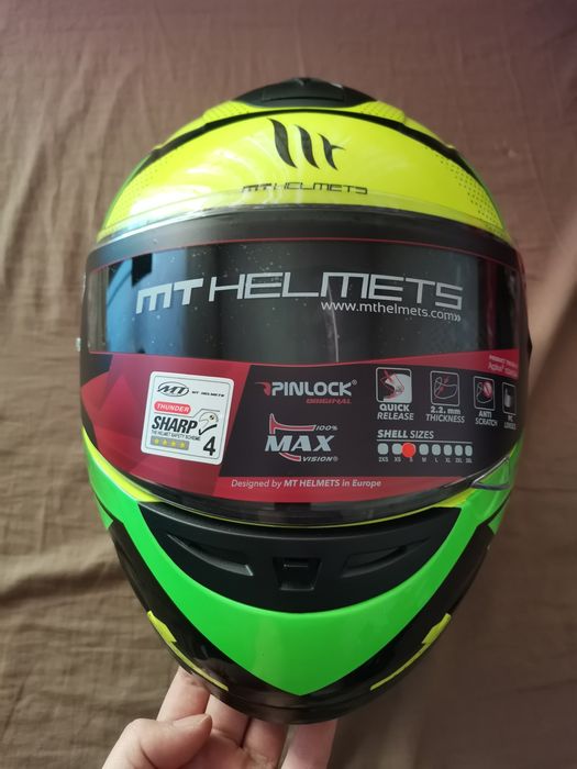 Детска каска за мотор, скутер, картинг MT Thunder Kids