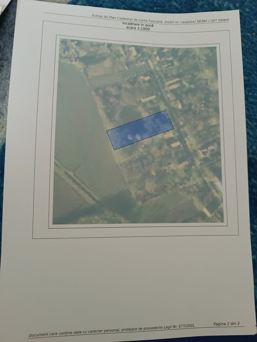 Teren de intravilant în Santimbreu Salard