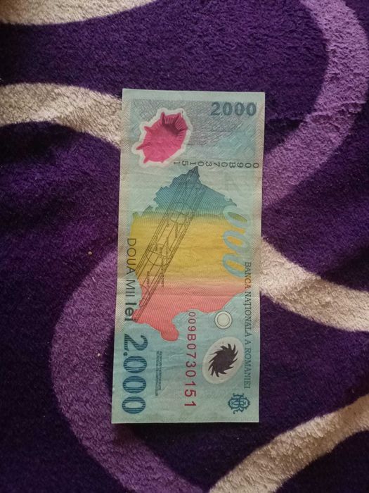 Vând bagnote de 2.000 cu eclipsă totală de soare an de fabricație 1999