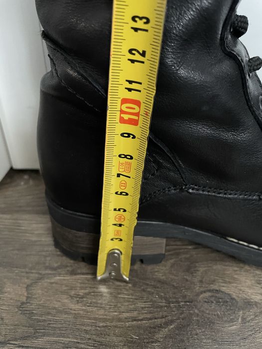 Ghete( bocanci) dama, negre, din piele naturala, captusite, marimea 36