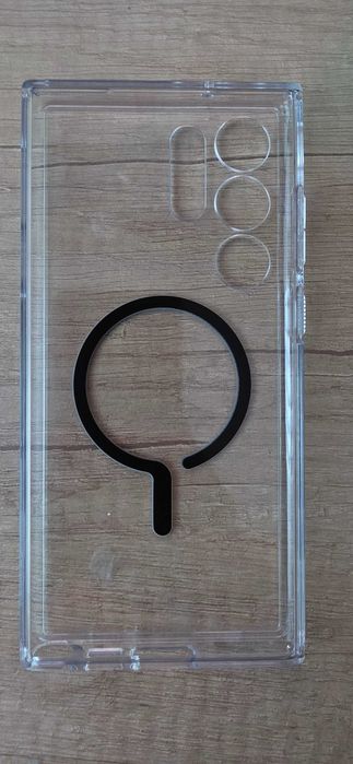 Husă Spigen Ultra Hybrid OneTap Ring Samsung S23 Ultra Transparentă – ORIGINALĂ